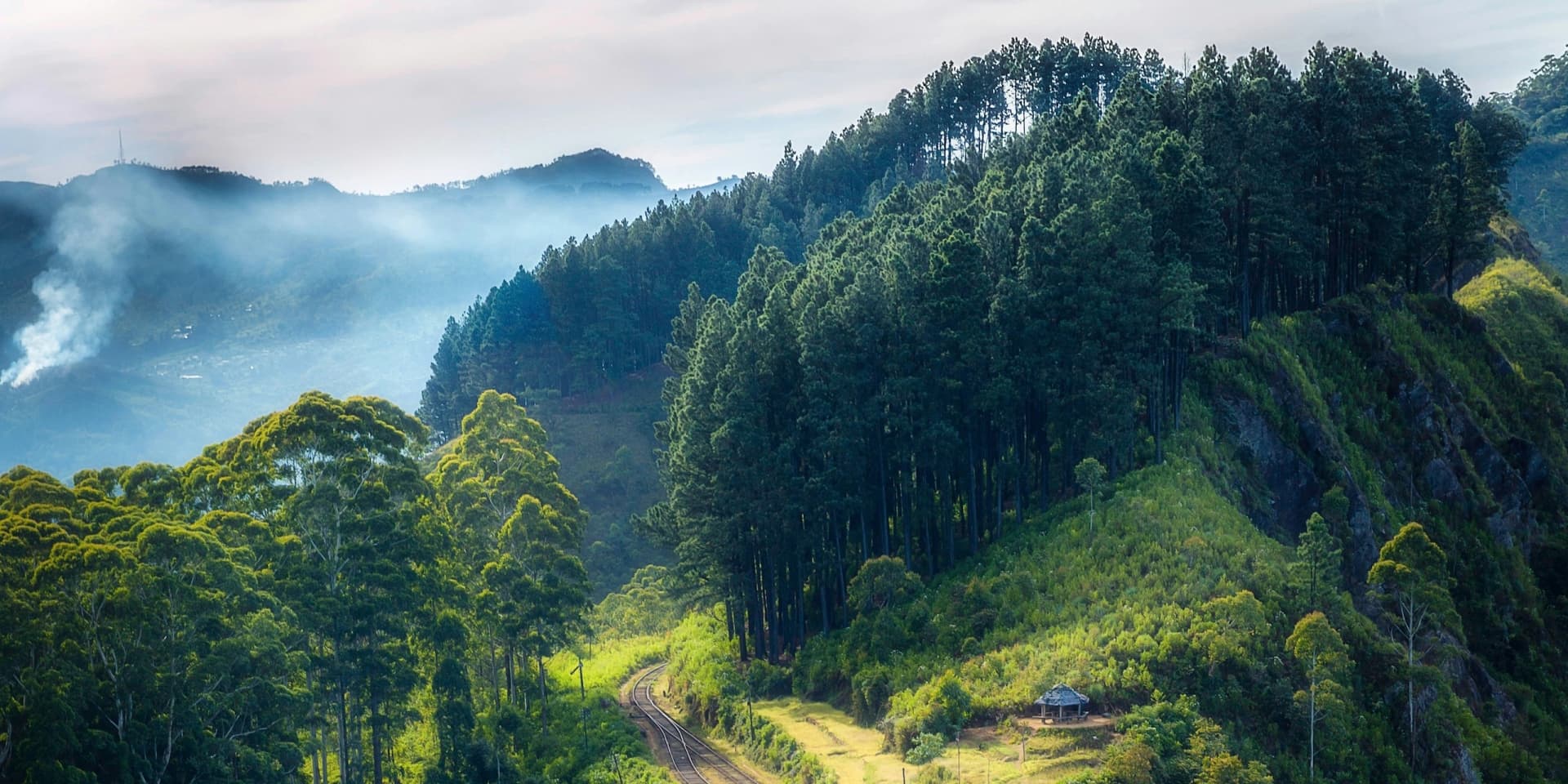 Scenic Sri Lanka landscape